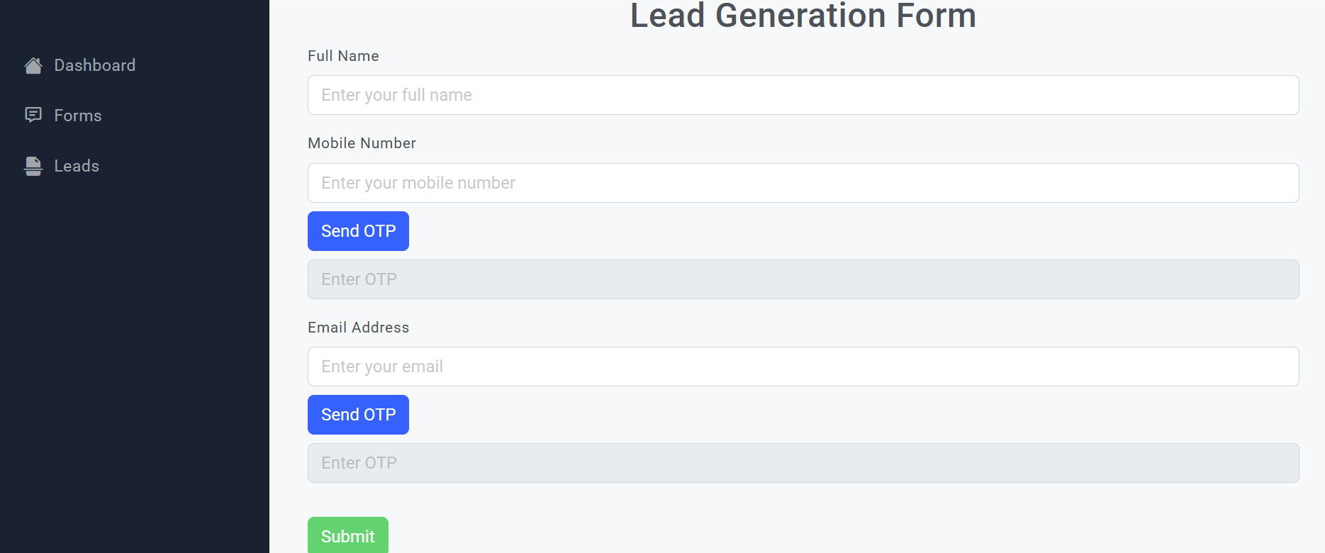 Form Builder Preview